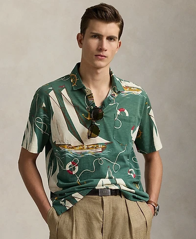 Polo Ralph Lauren Men's Classic-Fit Sailboat Jersey Shirt