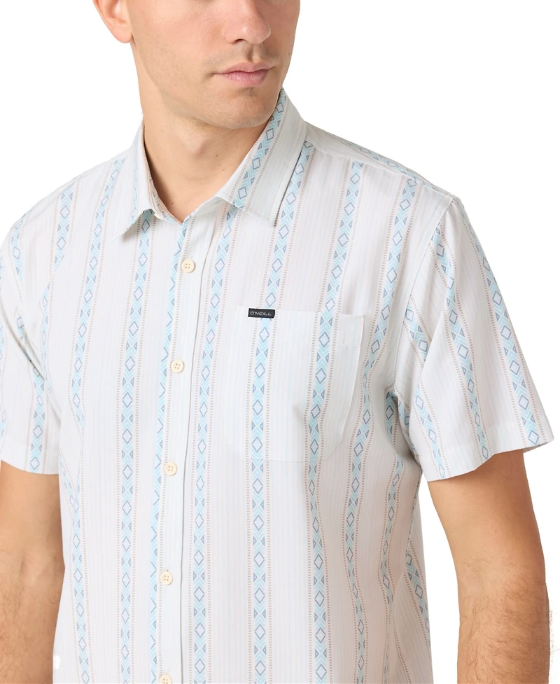 O'Neill Men's Traveler Upf Traverse Short Sleeve Standard Shirt