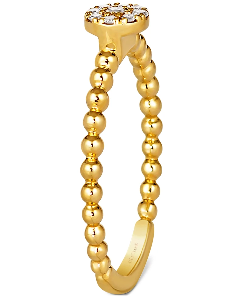 Le Vian Nude Diamond Circle Cluster Ring (1/10 ct. t.w.) in 14k Gold