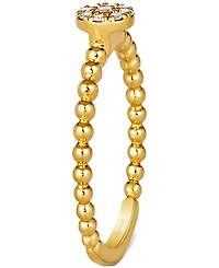 Le Vian Nude Diamond Circle Cluster Ring (1/10 ct. t.w.) in 14k Gold