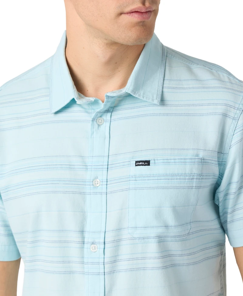 O'Neill Men's Seafaring Stripe Stretch Shirt
