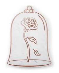Toscana Disney Beauty And The Beast Marble Serving Stone Board