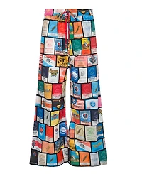 Meghan Fabulous Women's Grateful Dead Backstage Pass Print Pants