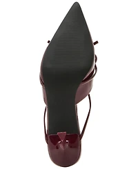 Madden Girl Bellsss Pointed-Toe Bow Dress Mules