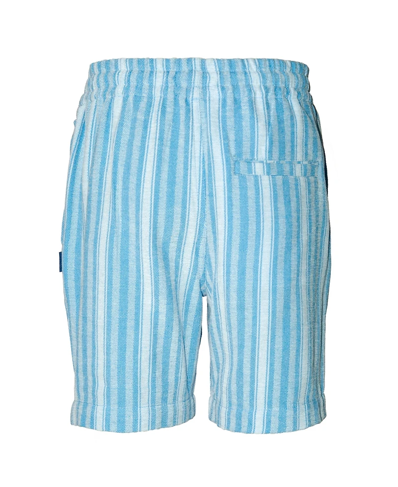 Univibe Big Boys Overlook Textured Stripe Pull on Shorts