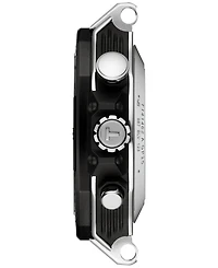 Tissot Men's Swiss Automatic Chronograph T-Race MotoGP Black Silicone Strap Watch 45mm