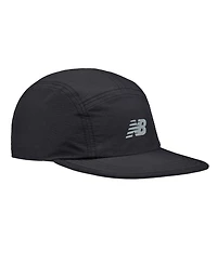 New Balance Men's Flying Logo Black 5-Panel Camper Hat