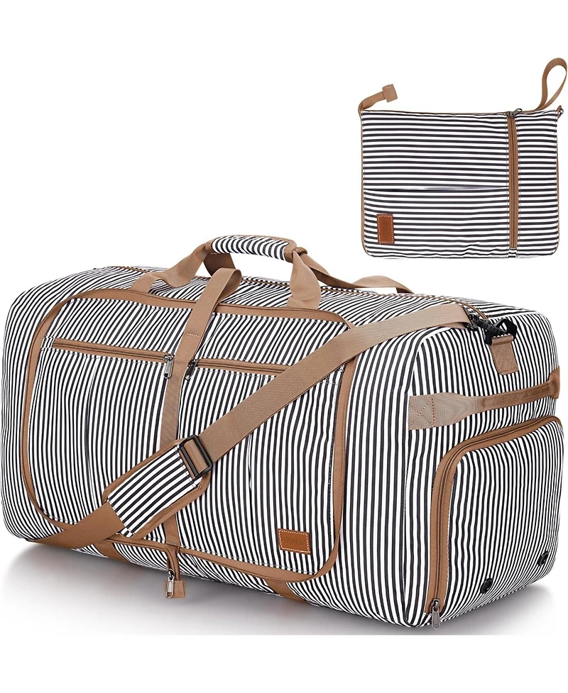 Urtala 80L Large Duffle Bag for Travel, 26” Travel Duffel Bag with Shoe Compartment