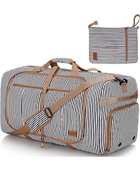 Urtala 80L Large Duffle Bag for Travel, 26” Travel Duffel Bag with Shoe Compartment