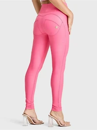 Freddy Women's Faux Leather High-Rise Sculpting Skinny Pants