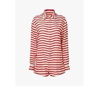 WeWoreWhat Women's Linen Beach Romper