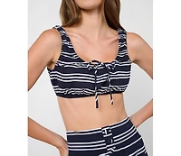 WeWoreWhat Women's Scrunchie Crop Top