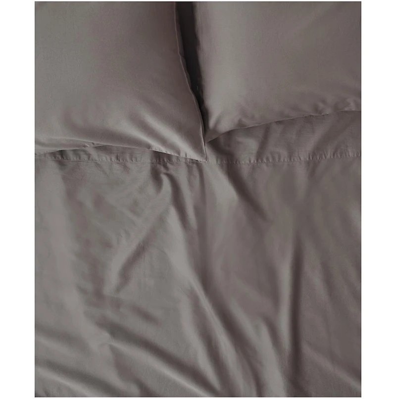 Organic Cotton Room Service Sateen Pillowcase 2-Pack - King