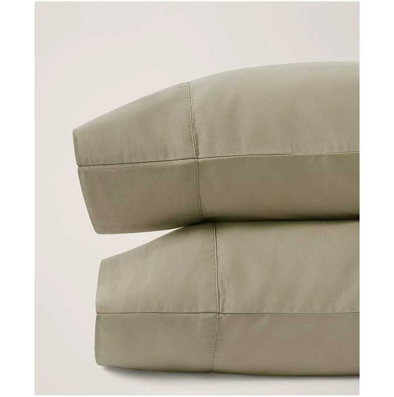 Organic Cotton Room Service Sateen Pillowcase 2-Pack - King