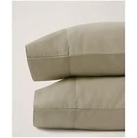 Organic Cotton Room Service Sateen Pillowcase 2-Pack - King