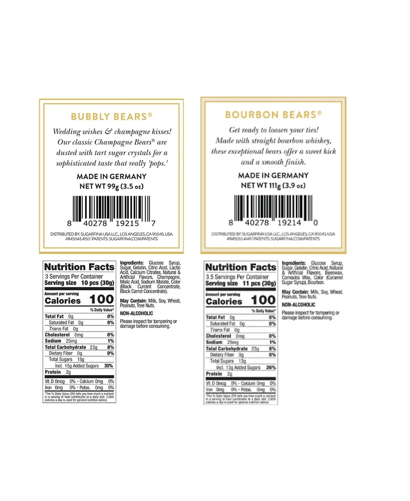 Sugarfina Cheers to Forever Bundle, 3 Pieces