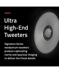 Fluance Signature HiFi Surround Sound Home Theater 5.0 Channel Speaker System including 3-Way Floorstanding Towers, Center and Rear S