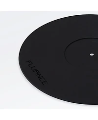 Fluance Turntable Platter Mat (Rubber Black) - Durable Audiophile Grade Silicone Design for Vinyl Record Players (Pfhtrp)