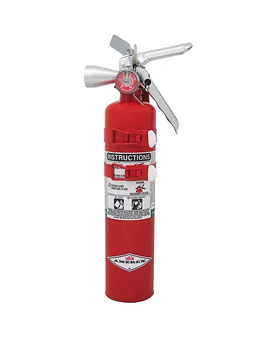 Amerex B385TS, 2.5lb Halotron I Class B C Fire Extinguisher