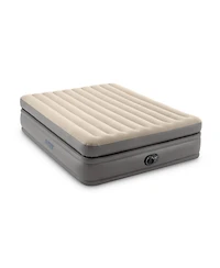 Intex Dura Beam Plus Fiber-Tech Elevated Air Mattress with Built-In Pump, Queen