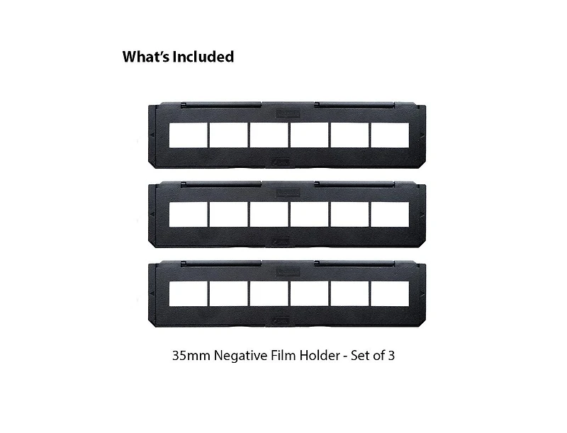 Magnasonic Long Tray Negative Film Holder for 35mm Compatible Film Scanners, Holds 6 Negative Frames to Speed up Processing Time, Easy To Use, Gently