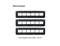Magnasonic Long Tray Negative Film Holder for 35mm Compatible Film Scanners, Holds 6 Negative Frames to Speed up Processing Time, Easy To Use, Gently