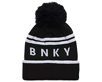BinkyBro Boys Sundance Pom - Raven Beanie