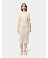 Gobi Cashmere Women's Jersey Knit Skirt