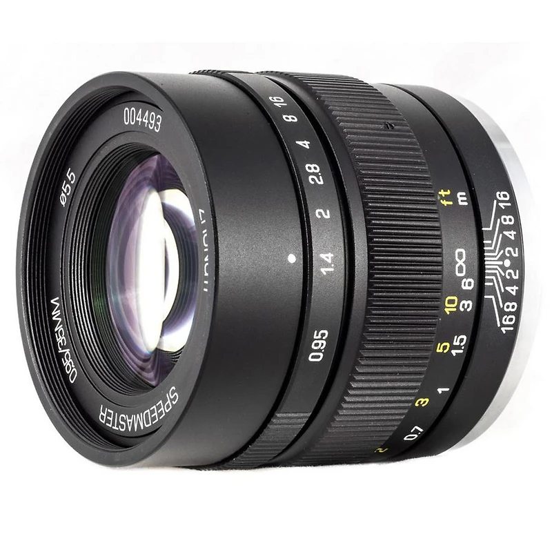 Mitakon Zhongyi Speedmaster 35mm f/0.95 Mark Ii Lens for Canon Eos M, Black