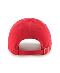 '47 Brand Men's Red Houston Cougars 2025 Ncaa Men's Basketball Tournament March Madness Final Four Clean Up Adjustable Hat