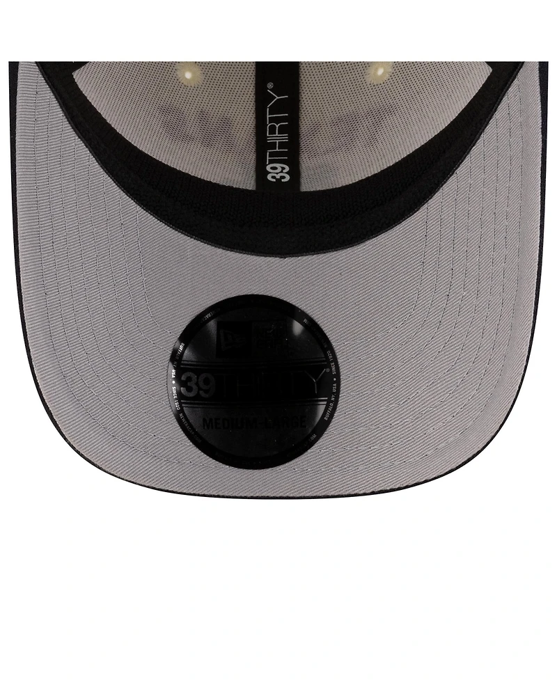 New Era Men's Cream/Navy Houston Texans 2025 Nfl Draft 39THIRTY Flex Hat