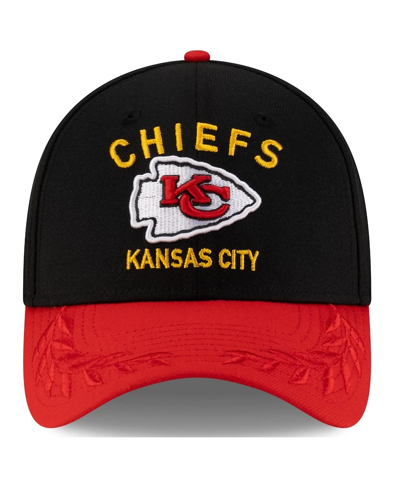 New Era Men's /Red Kansas City Chiefs 2025 Nfl Draft 39THIRTY Flex Hat