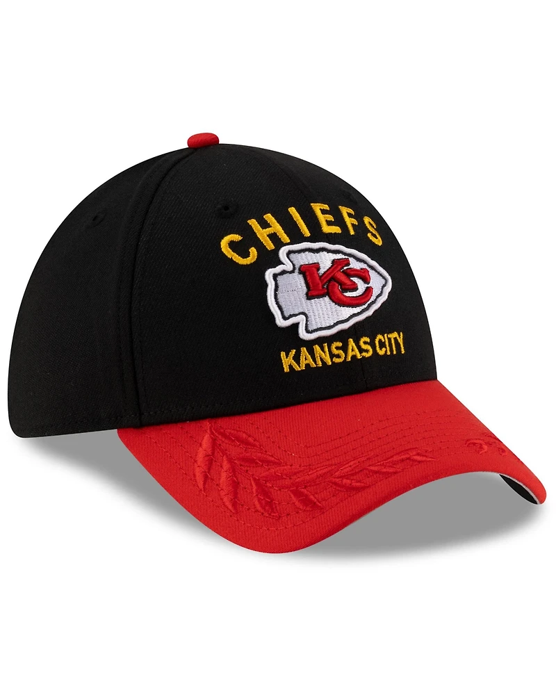 New Era Men's /Red Kansas City Chiefs 2025 Nfl Draft 39THIRTY Flex Hat