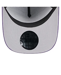 New Era Men's Black/Purple Minnesota Vikings 2025 Nfl Draft A-Frame 9FIFTY Snapback Hat