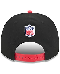 New Era Men's Black/Red Kansas City Chiefs 2025 Nfl Draft A-Frame 9FIFTY Snapback Hat