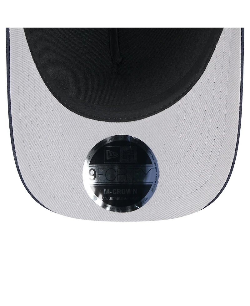 New Era Men's Black/Navy Chicago Bears 2025 Nfl Draft 9FORTY A-Frame M-Crown Adjustable Hat