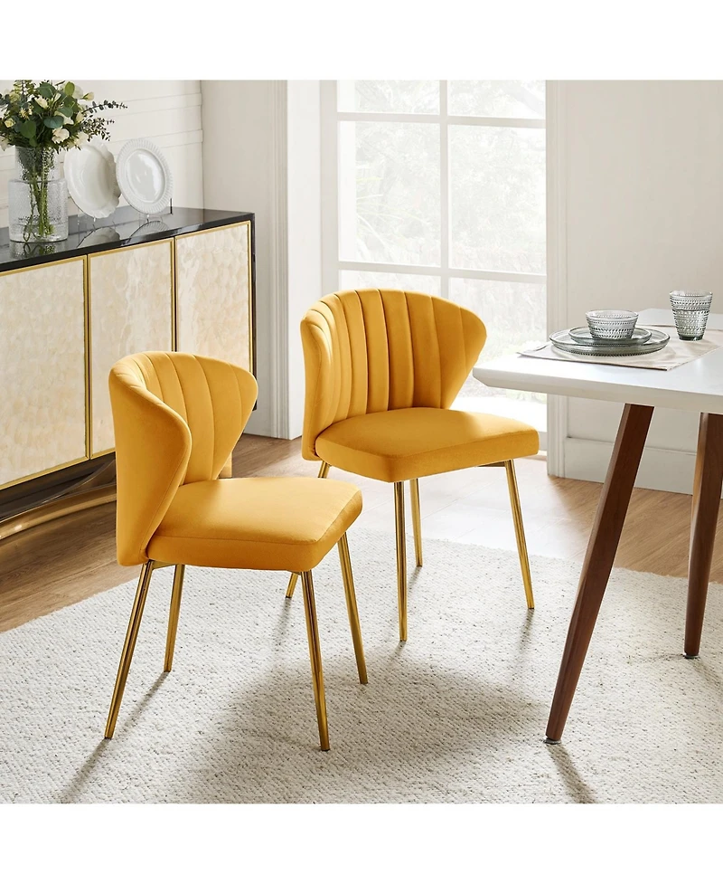 Modern Milia Dining Chair Set of 2