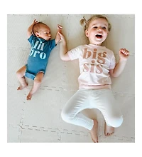 Sweet Wink Baby Boys Lil Bro Short Sleeve Bodysuit