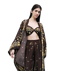Nocturne Women's Accessory Detailed Crop Top