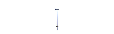 Bon 19-154 Asphalt Depth Gauge 30-inch Handle