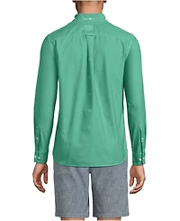 Lands' End Men's Traditional Fit Sail Rigger Oxford Shirt