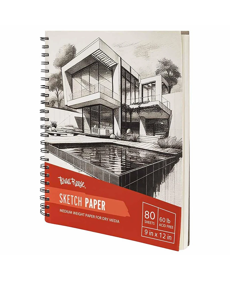 Spiral-Bound Paper Pad: Sketch