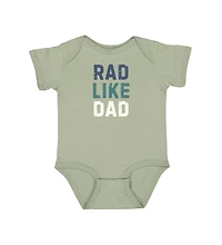 Sweet Wink Baby Boys Rad Like Dad Short Sleeve Bodysuit