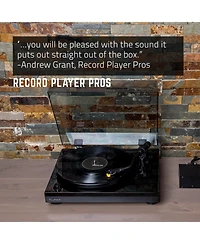 Fluance RT80 Classic High Fidelity Vinyl Turntable Record Player featuring Audio Technica AT91, Belt Drive