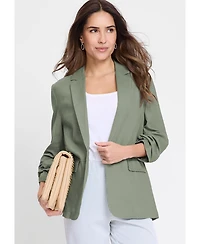 Olsen Women's Linen Viscose Blazer