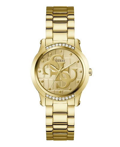 Guess Women's Analog Gold-Tone Stainless Steel Watch, 36mm