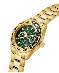 Guess Men's Multifunction Gold Tone Stainless Steel Watch, 44mm
