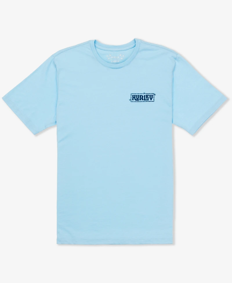 Hurley Men's Island Vibes Slub Short Sleeve T-Shirt