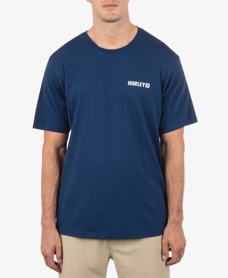 Hurley Men's Four Corners Short Sleeve T-Shirt