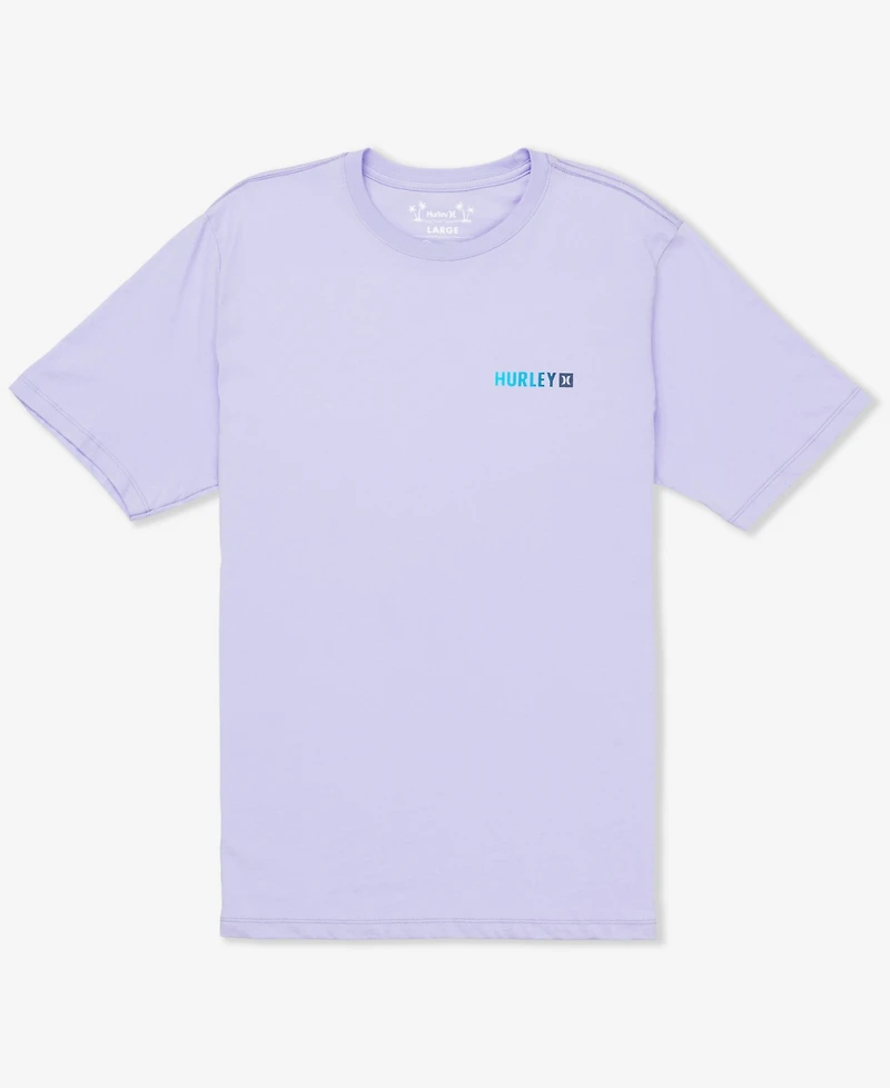 Hurley Men's Circle Gradient Short Sleeve T-Shirt